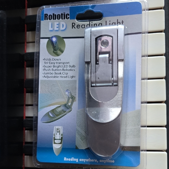 Other - Robotic LED Reading Light - Silver